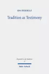 Tradition as Testimony cover
