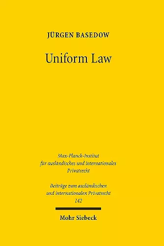 Uniform Law cover