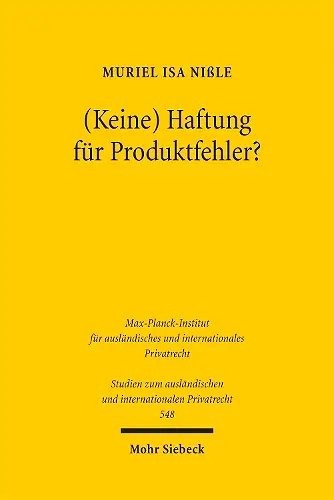 (Keine) Haftung für Produktfehler? cover