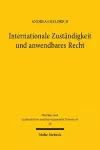 Internationale Zuständigkeit und anwendbares Recht cover