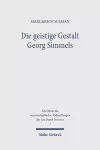 Die geistige Gestalt Georg Simmels cover