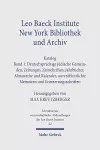 Leo Baeck Institute New York Bibliothek und Archiv. Katalog cover