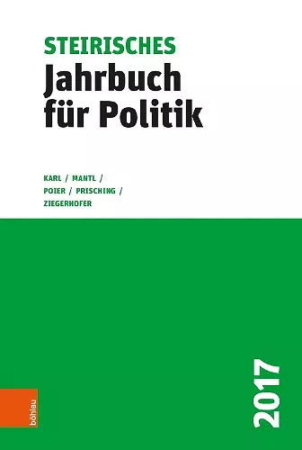 Steirisches Jahrbuch für Politik 2017 cover