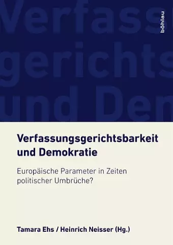 Verfassungsgerichtsbarkeit und Demokratie cover