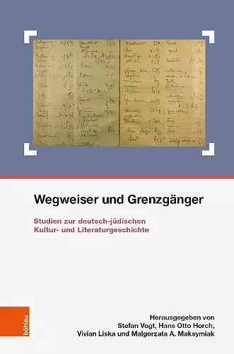 Wegweiser und Grenzganger cover