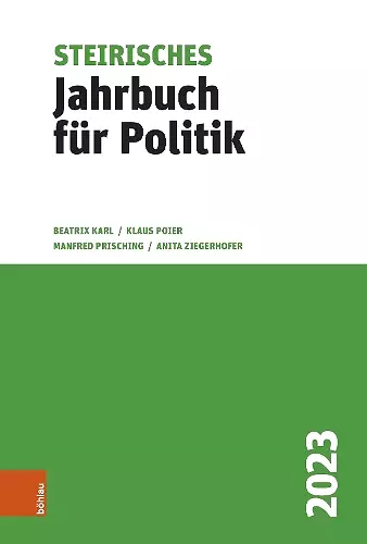 Steirisches Jahrbuch für Politik 2023 cover