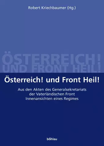 Österreich! und Front Heil! cover