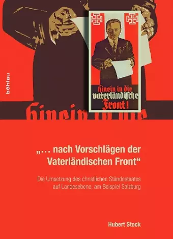 »... nach Vorschlägen der Vaterländischen Front« cover