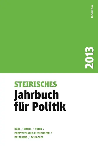 Steirisches Jahrbuch für Politik cover