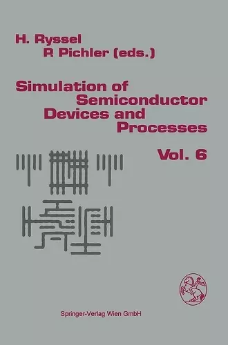 Simulation of Semiconductor Devices and Processes cover