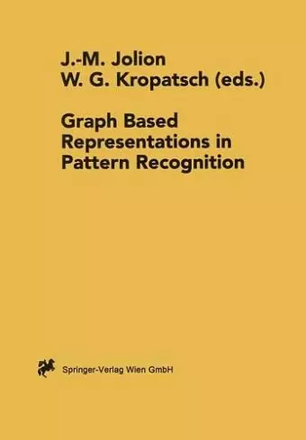 Graph Based Representations in Pattern Recognition cover