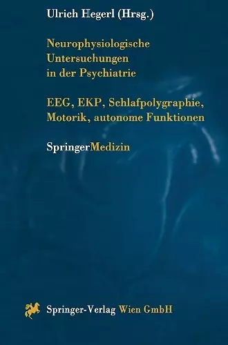 Neurophysiologische Untersuchungen in Der Psychiatrie cover
