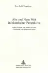 Alte Und Neue Welt in Historischer Perspektive cover