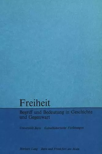 Freiheit cover