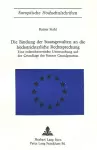 Die Bindung Der Staatsgewalten an Die Hoechstrichterliche Rechtsprechung cover