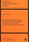 Die Aufenthaltsrechtliche Stellung Der Fremden in Der Bundesrepublik Deutschland Unter Besonderer Beruecksichtigung Von Ehe Und Familie cover