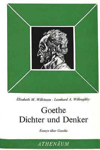 Goethe: Dichter Und Denker cover