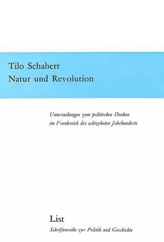 Natur Und Revolution cover