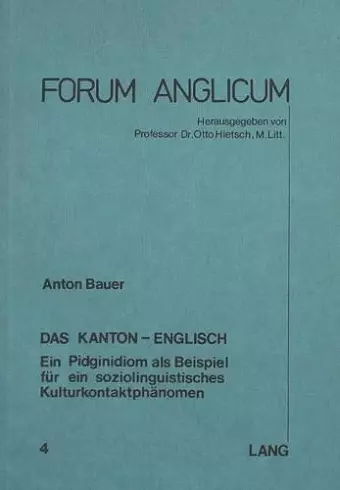 Das Kanton-Englisch cover