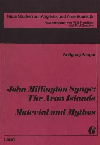 John Millington Synge: The Aran Islands cover