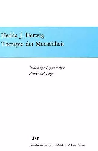 Therapie Der Menschheit cover