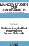 Die Bedeutung Der Bibel Im Romanwerk Bernard Malamuds cover