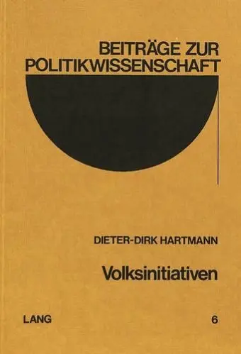 Volksinitiativen cover