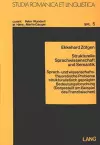 Strukturelle Sparchwissenschaft Und Semantik cover