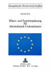 Bilanz- Und Ergebnisplanung Fuer Internationale Unternehmen cover