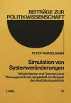 Simulation Von Systemveraenderungen cover