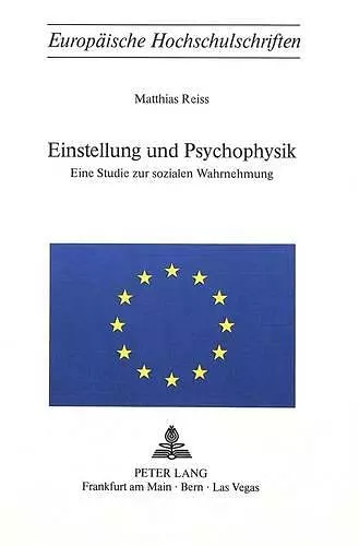 Einstellung Und Psychophysik cover