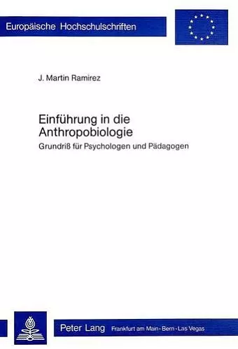 Einfuehrung in Die Anthropobiologie cover