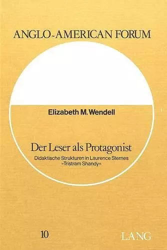 Der Leser ALS Protagonist cover