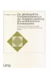 Der Gliedstaatliche Kompetenzbereich in Der Aufgabenverteilung Des Amerikanischen Bundesstaates cover