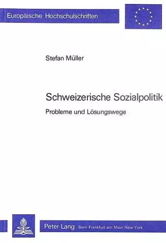 Schweizerische Sozialpolitik cover