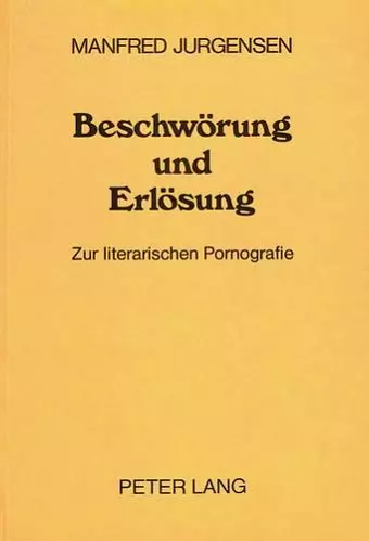 Beschwoerung Und Erloesung cover