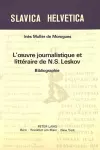 L'Oeuvre Journalistique Et Littéraire de N.S. Leskov cover