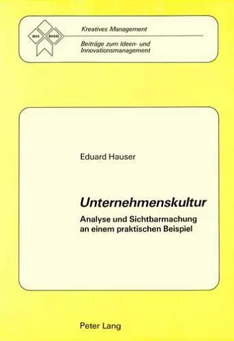 Unternehmenskultur cover