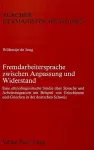 Fremdarbeitersprache Zwischen Anpassung Und Widerstand cover