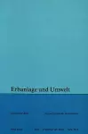 Erbanlage Und Umwelt cover