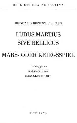 Hermann Schottennius - Ludus Martius Sive Bellicus cover