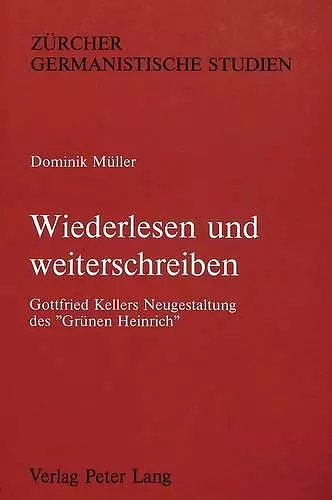 Wiederlesen Und Weiterschreiben cover