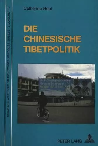 Die Chinesische Tibetpolitik cover