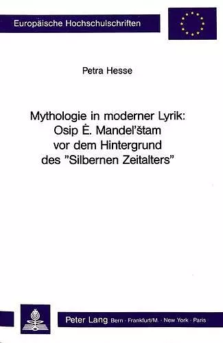 Mythologie in Moderner Lyrik cover