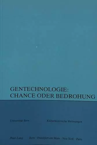 Gentechnologie cover