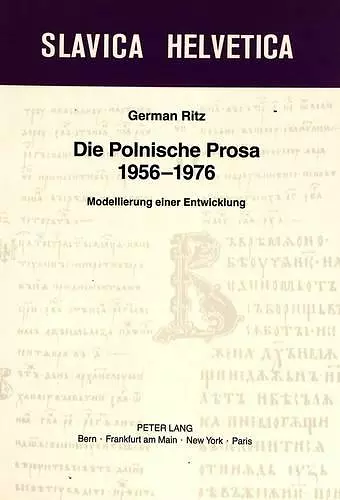 Die Polnische Prosa 1956-1976 cover