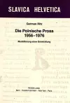 Die Polnische Prosa 1956-1976 cover