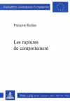 Les Ruptures de Comportement cover