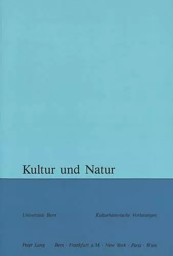 Kultur Und Natur cover