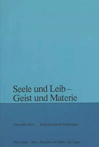 Seele Und Leib - Geist Und Materie cover